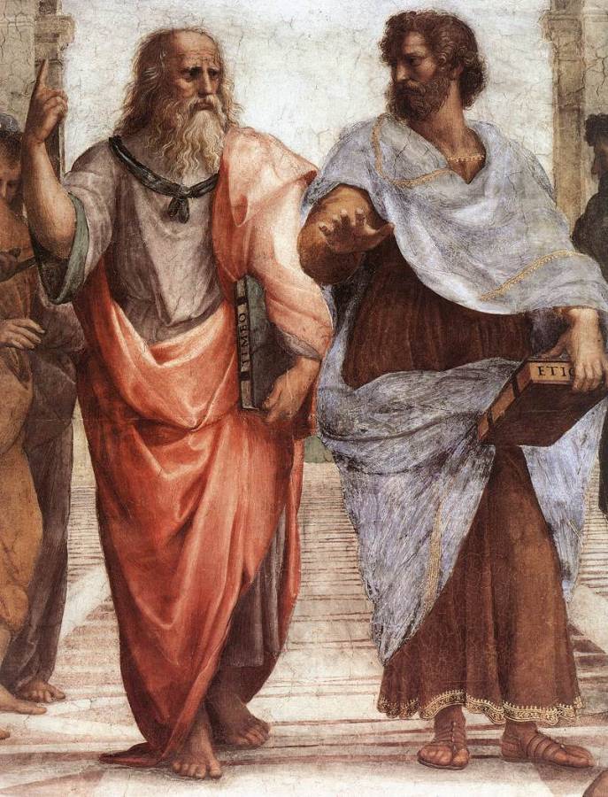 Raffaello - Stanze Vaticane - L-ecole d-Athenes (detail) [01].jpg